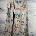 Lane Bryant  Floral Sweatshirt Women Size 2X 18/20 Ruffle Long Sleeve Stretch Photo 0