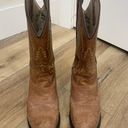 Cowboy Boots Brown Size 6 Photo 0