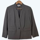 Nordstrom  Collection Blazer One Button Blazer Brown Photo 0