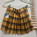 Abound Yellow Plaid Skirt Photo 0