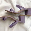 Bamboo  Purple 2.5 inch Slip On Heels Size 6 Photo 0