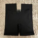 Betabrand  Black Straight Leg Classic Dress Pant Yoga Pants Size L Petites Photo 4