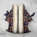 Jack Rogers Mia Platform Floral Espadrille Sneaker Shoes Lace Up Boho Retro 70s Photo 3