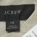 J.Crew NWT  Resume Sheath in Flax Beige Stretch Linen Dress 14 $168 Photo 3