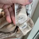 Free People NWT  We the Free Ada Quilted Jacket Coat White Cream Brown Tan Large Photo 5