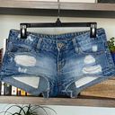 Mango Cut Off Denim Shorts Photo 0