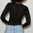 Dynamite  long sleeve asymmetrical key hole top Photo 6