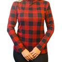 BeachLunchLounge collection red plaid long sleeve shirt Photo 0