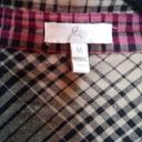 Joie  Fara B Plaid Ruffle Button Up Shirt Plaid Medium Photo 4