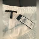 BCBGMAXAZRIA New  White Lace High Mid Waisted Shorts Photo 1