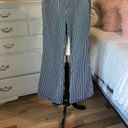 Forever 21 High Waist Denim Bell Bottoms Striped Jeans Womens Medium Photo 3