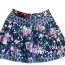 Meshki Moshiki Hot Cookie Reversible Floral Wrap Skirt Bright Colors W/Pockets OS Photo 3