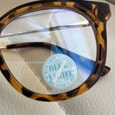 Francesca's Francesca’s Blue Light Glasses Tortoise Shell & Gold Trim Photo 2