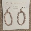 Kendra Scott  Elle Open Frame Earrings in Rose Golds Photo 0