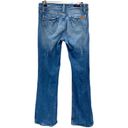 Vigoss  Women's New‎ York Slim Boot Cut Jeans Size 7 Low Rise Blue 32" Inseam Photo 5