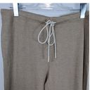 Varley  Kelvin Waffle Knit Jogger Tan White Stripe Side Drawstring Waist XL Photo 3