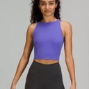 Lululemon NWT  Align High Neck Tank Top Charged Indigo Size 8 Photo 0