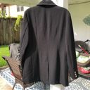 INC  Black Blazer With Gold Buttons M Photo 8