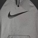 Nike  Hoodie Womens XL Therma Fit Training All Time 695596-066 Gray Pullover Photo 2