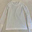 Lululemon White Swiftly Tech Long Sleeve Photo 0