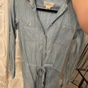 Ralph Lauren Ling Sleeve Denim & Supply  Jean Romper Photo 0