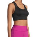 Avia  Womens Seamless Sports Bra Size Small 4-6 Minimum Support Pads Black New Photo 4