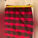 Nine & Co. 🖤Buffalo Check Plaid Skirt Maxi Wool Blend, Size 10 Photo 2