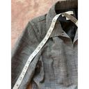 Christopher & Banks  Blazer Jacket Long Sleeve Woman's Gray Size Small Photo 6