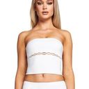 I am gia  white tube top Photo 0