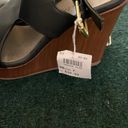 American Eagle NWT  Leather Wedges Photo 2