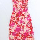 Hello Molly Satin Floral Cowl Neck Midi Dress Photo 8