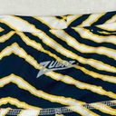 Majestic Zubaz NFL Los Angeles Chargers Navy Yellow Striped  Yoga Pants Womens L Photo 3