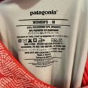 Patagonia  Morning Glory Dress in Orange Red Geometric Print Photo 7