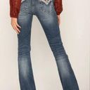 Miss Me Jeans Lightly Loved Worn Once. Beautiful Pearls, Rhinestones, Sequins Photo 0