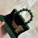 Amazon NWOT EROUGE Emerald Green Acrylic Clutch Photo 3