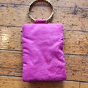 Krass&co Two's  Vintage Y2K Bracelet Wristlet Bag Pink Beaded Made in India Photo 3