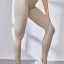 Pretty Little Thing Beige Leggings Photo 1