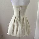 Honey Punch White/ Ivory bodycon mini dress Photo 3