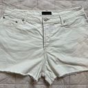 House of Harlow  1960 100% Cotton White High Rise Jean Shorts - 30 Photo 0