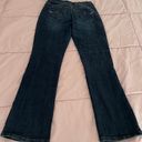 Lee Slender Secret Lower On The Waist Bootcut Embroidered Dark Blue Jeans, size 12 Photo 5
