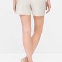 White House | Black Market  Khaki Cotton Stretch 5” Shorts Size 12 Photo 3