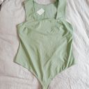 Free People Moss Green Bodysuit XL Photo 0