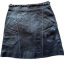 Coach  1941 belted leather mini skirt (2) Photo 1