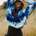 Free People Movement NWT  Rocky Ridge Ocean Tie Dye Combo Fleece Pullover Jacket Photo 0