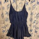 Mossimo Denim Romper Jean Material Dark Blue For Women.  Photo 1