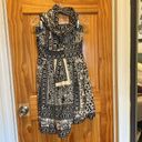 Anna Sui SIZE 6 STRAPLESS SWEETHEART FIT FLARE MINI DRESS ATTACHED SCARF Photo 4