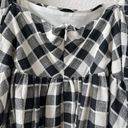 Storia Black And White Checkered Dress Photo 4