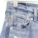 American Eagle Women's Size 000 Mom Jeans Distressed Light Wash Denim Photo 5