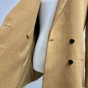 Banana Republic Double Breasted Wool Blend Button Closure Coat Camel Tan Brown 6 Photo 7