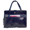 Tommy Hilfiger  Navy Shimmer Tote Photo 0